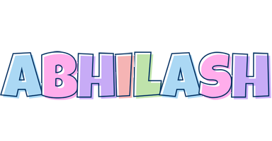 abhilash pastel logo