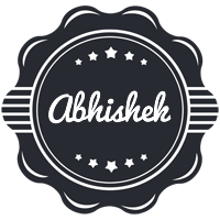 abhishek badge logo