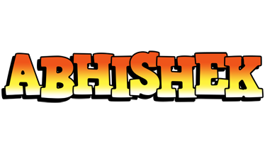 abhishek sunset logo