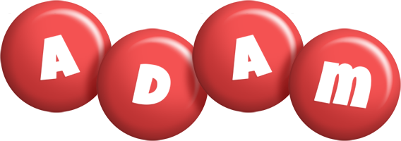 adam candy-red logo