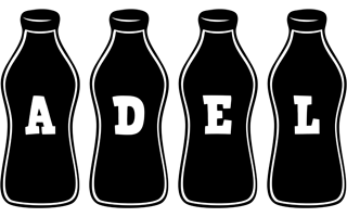 adel bottle logo