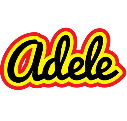 adele flaming logo