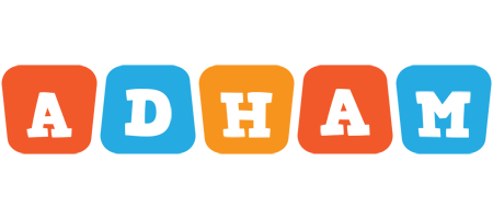 adham comics logo
