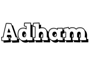 adham snowing logo