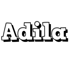 adila snowing logo