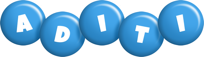 aditi candy-blue logo