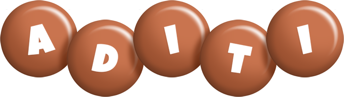 aditi candy-brown logo