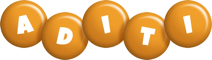aditi candy-orange logo