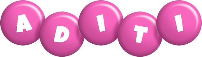 aditi candy-pink logo