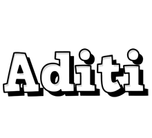aditi snowing logo