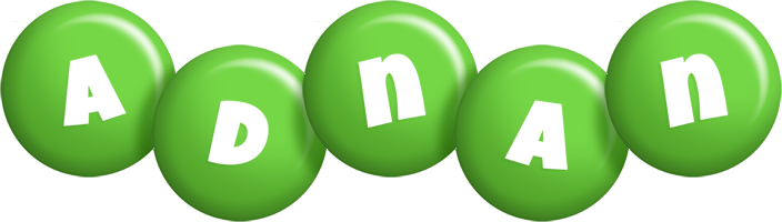 adnan candy-green logo
