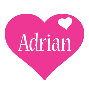 adrian love-heart logo