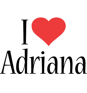 adriana i-love logo