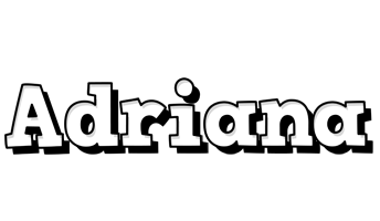 adriana snowing logo