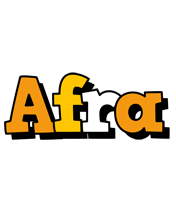 afra cartoon logo