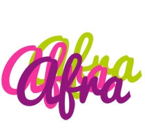 afra flowers logo