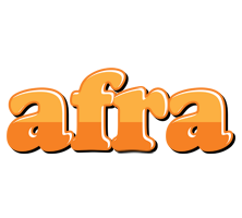 afra orange logo