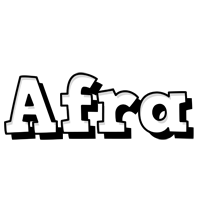 afra snowing logo