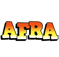 afra sunset logo