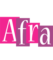 afra whine logo