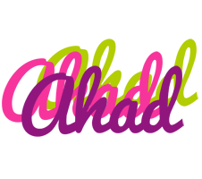 ahad flowers logo