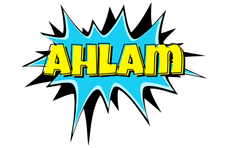 ahlam amazing logo