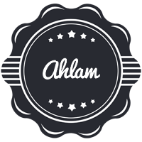 ahlam badge logo
