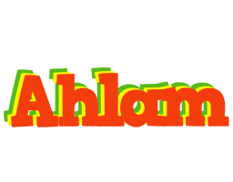 ahlam bbq logo