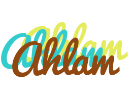 ahlam cupcake logo