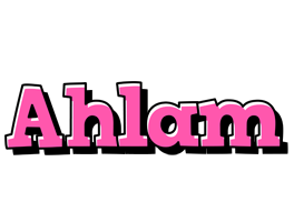 ahlam girlish logo