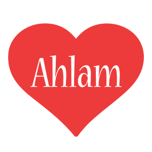 ahlam love logo