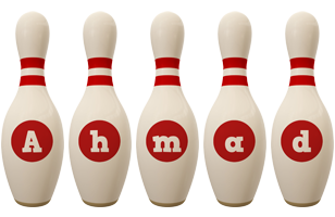 ahmad bowling-pin logo