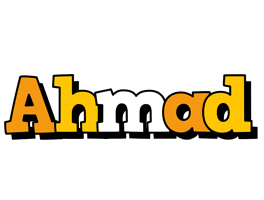 ahmad cartoon logo