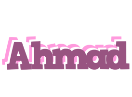 ahmad relaxing logo