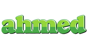 ahmed apple logo