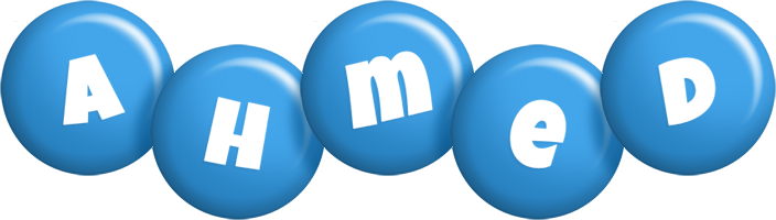 ahmed candy-blue logo