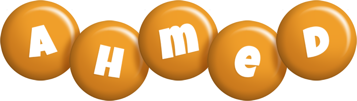 ahmed candy-orange logo