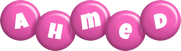 ahmed candy-pink logo