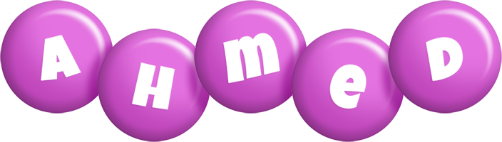 ahmed candy-purple logo