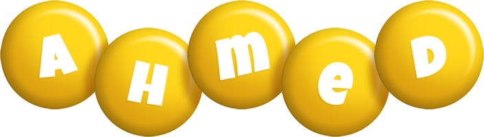 ahmed candy-yellow logo
