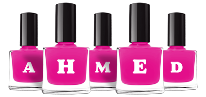 ahmed nails logo