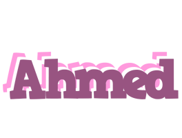 ahmed relaxing logo