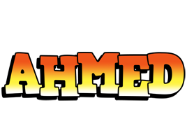 ahmed sunset logo