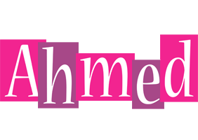 ahmed whine logo