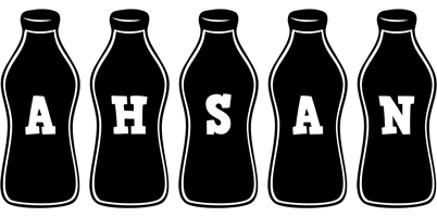 ahsan bottle logo