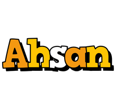 ahsan cartoon logo