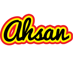 ahsan flaming logo