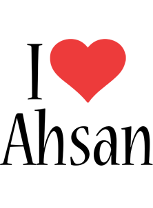 ahsan i-love logo