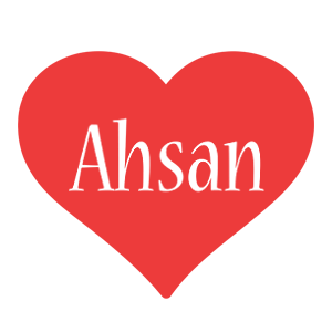 ahsan love logo