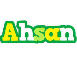ahsan soccer logo